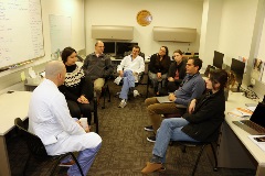 Image of the CROSS Team meeting